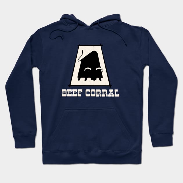 Beef Corral Restaurant Hoodie by Turboglyde